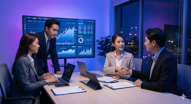 수요 분석 및 계약 체결