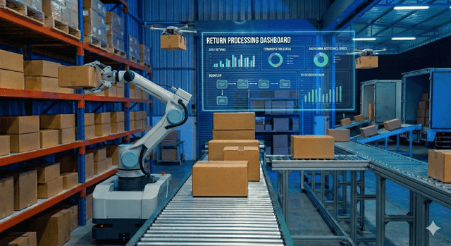 회수 및 반품 처리